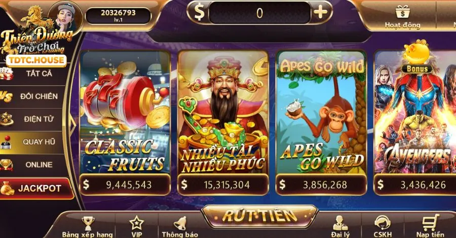 Thưởng chào mừng 77 ball casino